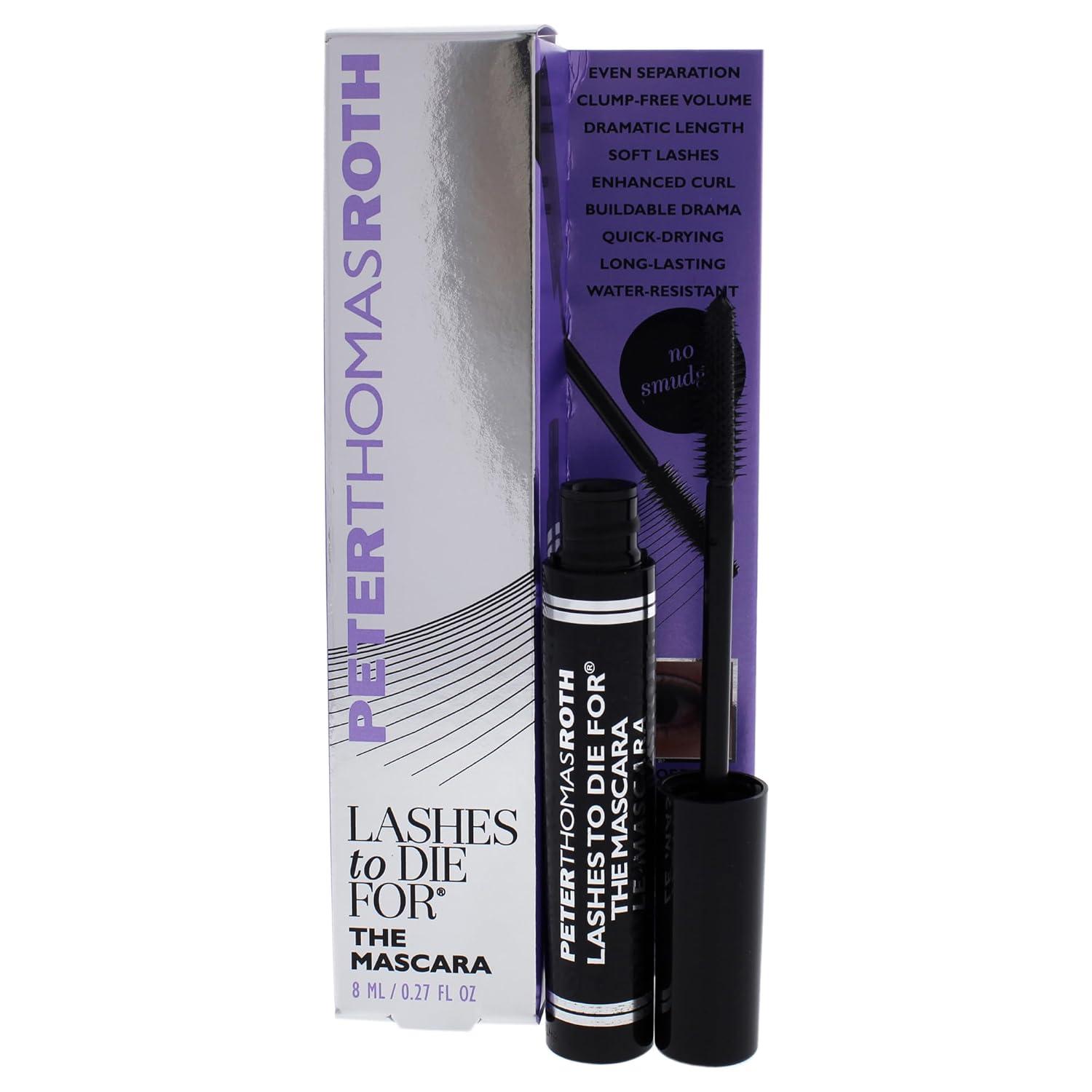 imageLashes to Die For The Mascara Treatment Mascara for Longer Thicker FullerLooking Natural Lashes QuickDrying SmudgeProof LongLasting WaterResistant