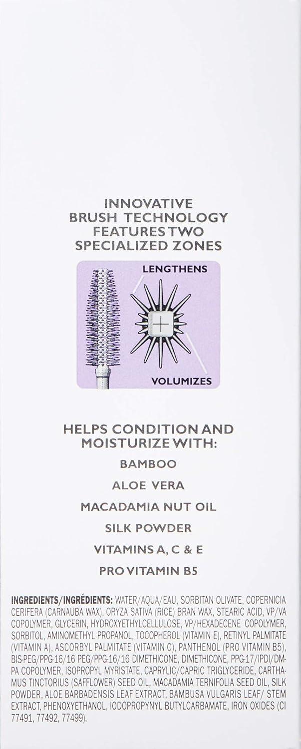 imageLashes to Die For The Mascara Treatment Mascara for Longer Thicker FullerLooking Natural Lashes QuickDrying SmudgeProof LongLasting WaterResistant