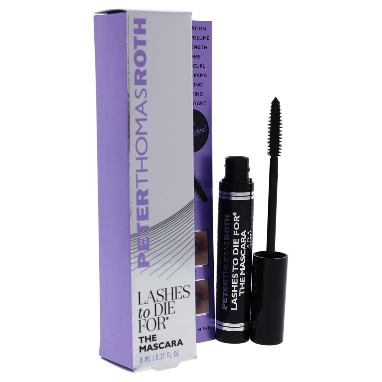 imageLashes to Die For The Mascara Treatment Mascara for Longer Thicker FullerLooking Natural Lashes QuickDrying SmudgeProof LongLasting WaterResistant