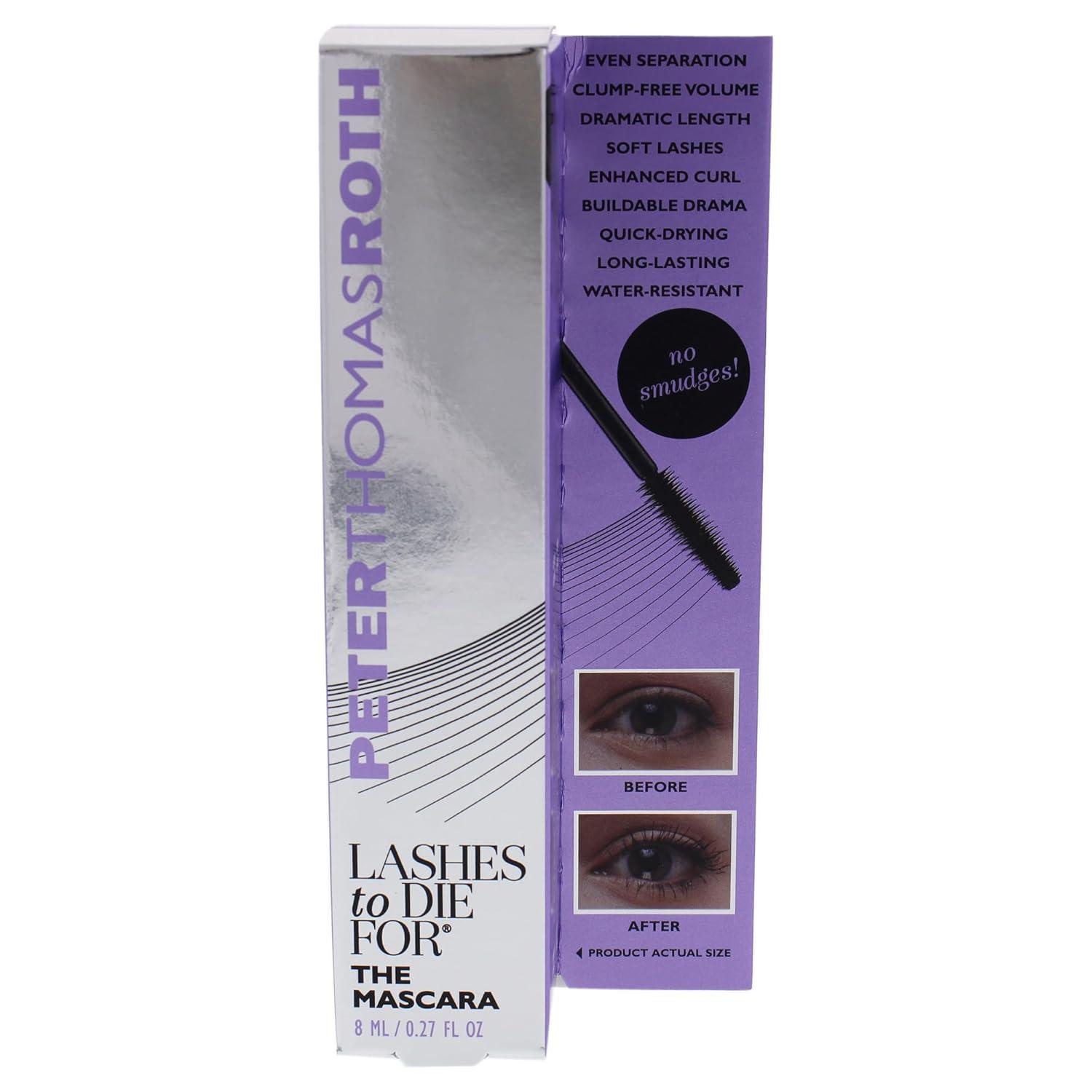 imageLashes to Die For The Mascara Treatment Mascara for Longer Thicker FullerLooking Natural Lashes QuickDrying SmudgeProof LongLasting WaterResistant