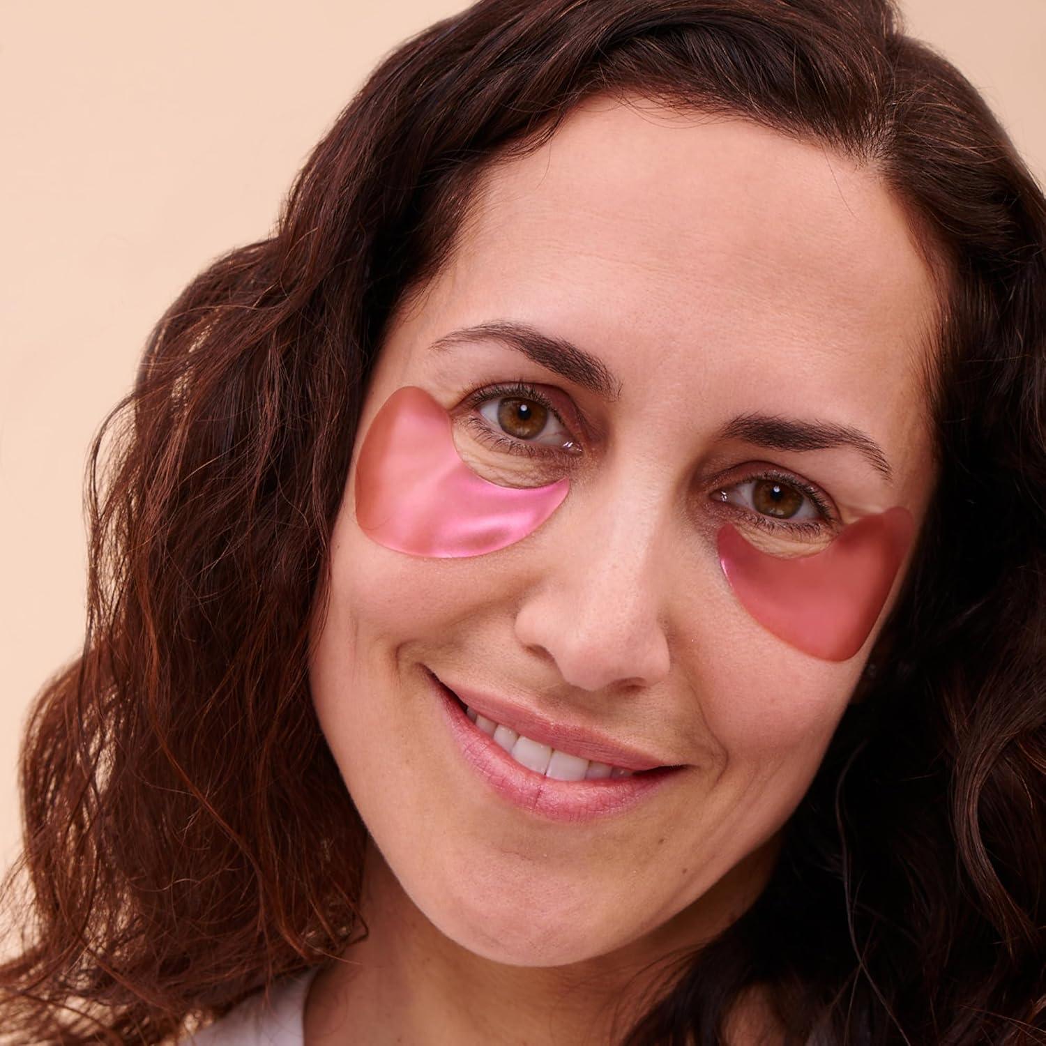 imagePeter Thomas Roth Even Smoother Glycolic Retinol HydraGel Eye Patches UnderEye Patches With Glycolic Acid and Retinol Treats Tiny Bumps Texture Fine Lines and Wrinkles Under the Eye Area