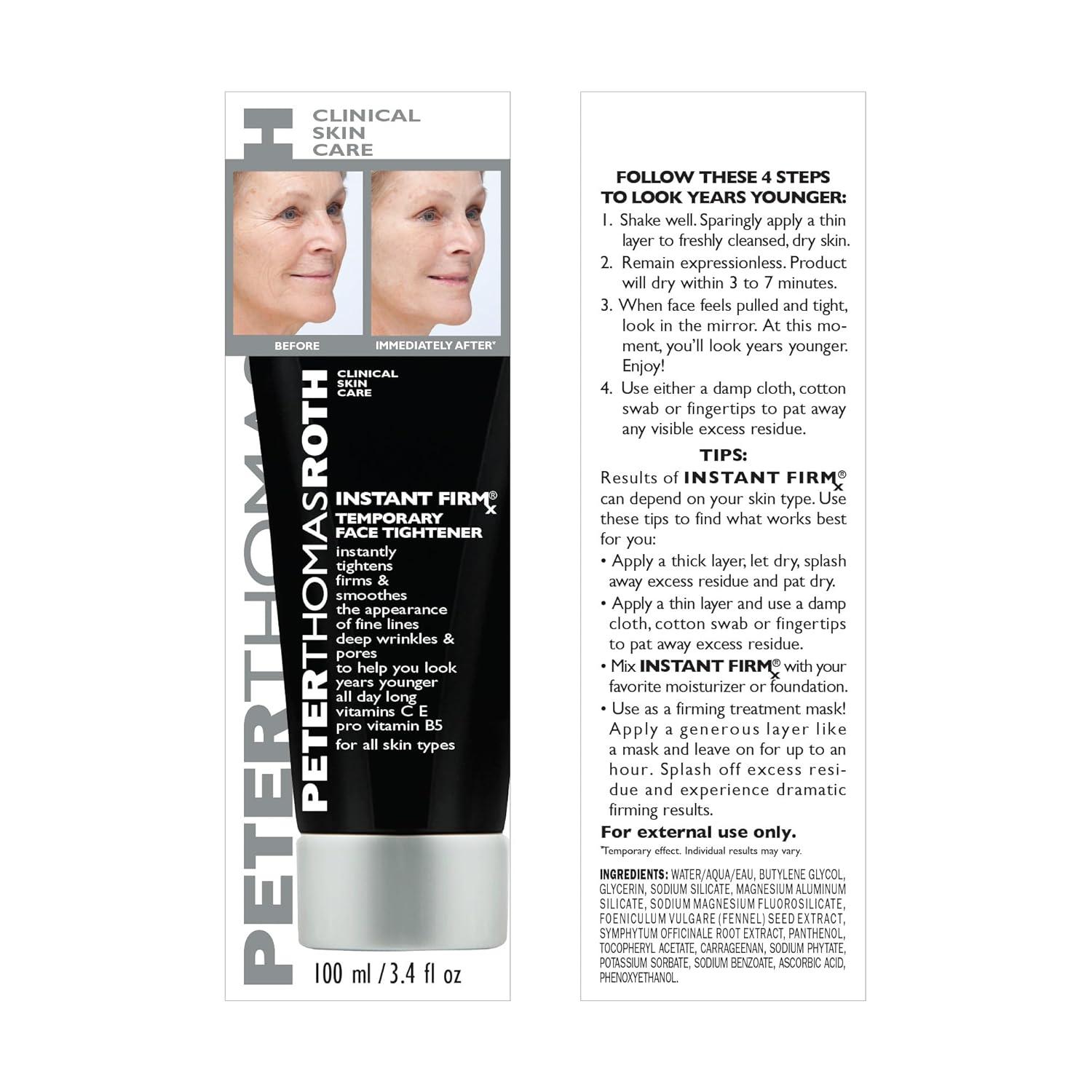 imagePeter Thomas Roth Instant FIRMx Temporary Face Tightener Firm and Smooth the Look of Fine Lines Deep Wrinkles and PoresNo Color
