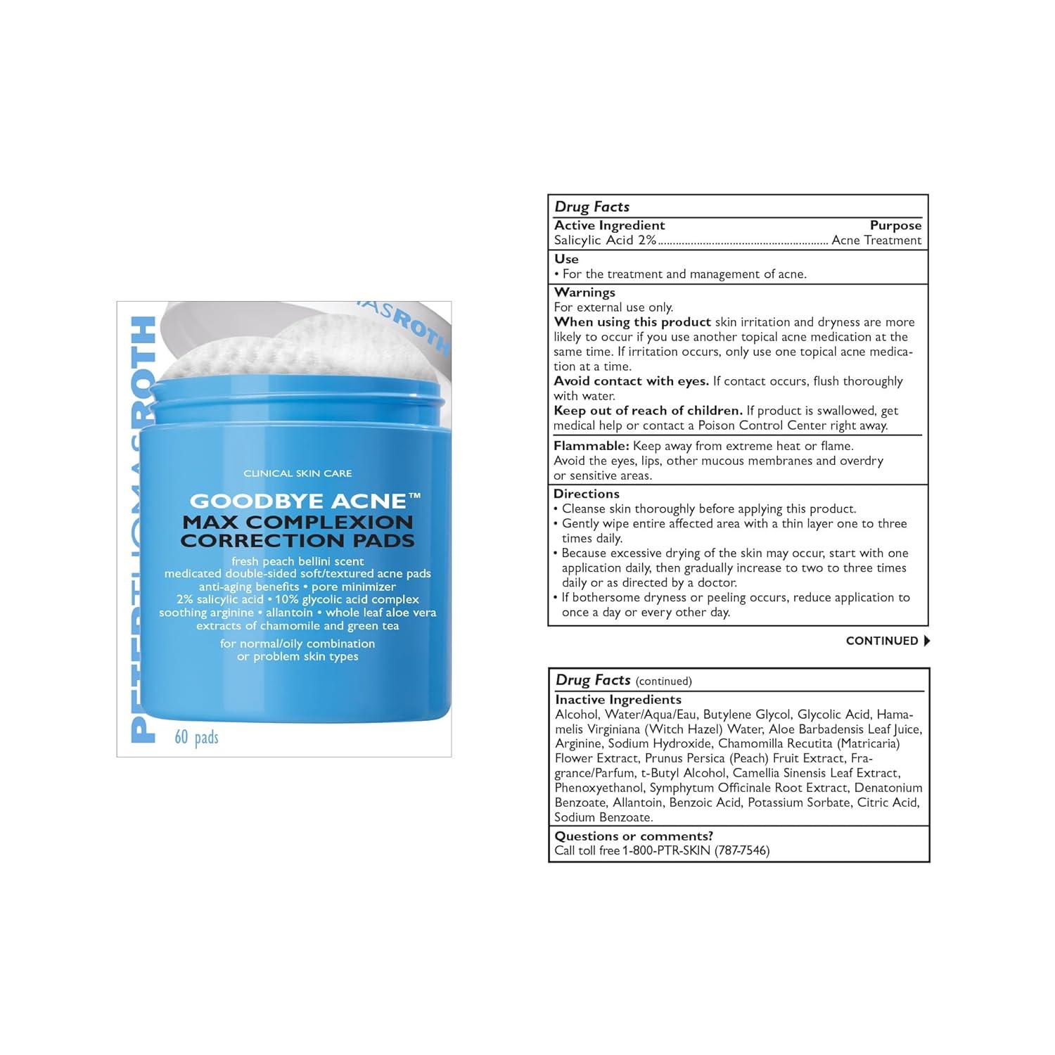 imagePeter Thomas Roth Max Complexion Correction PadsMax Correction Pads