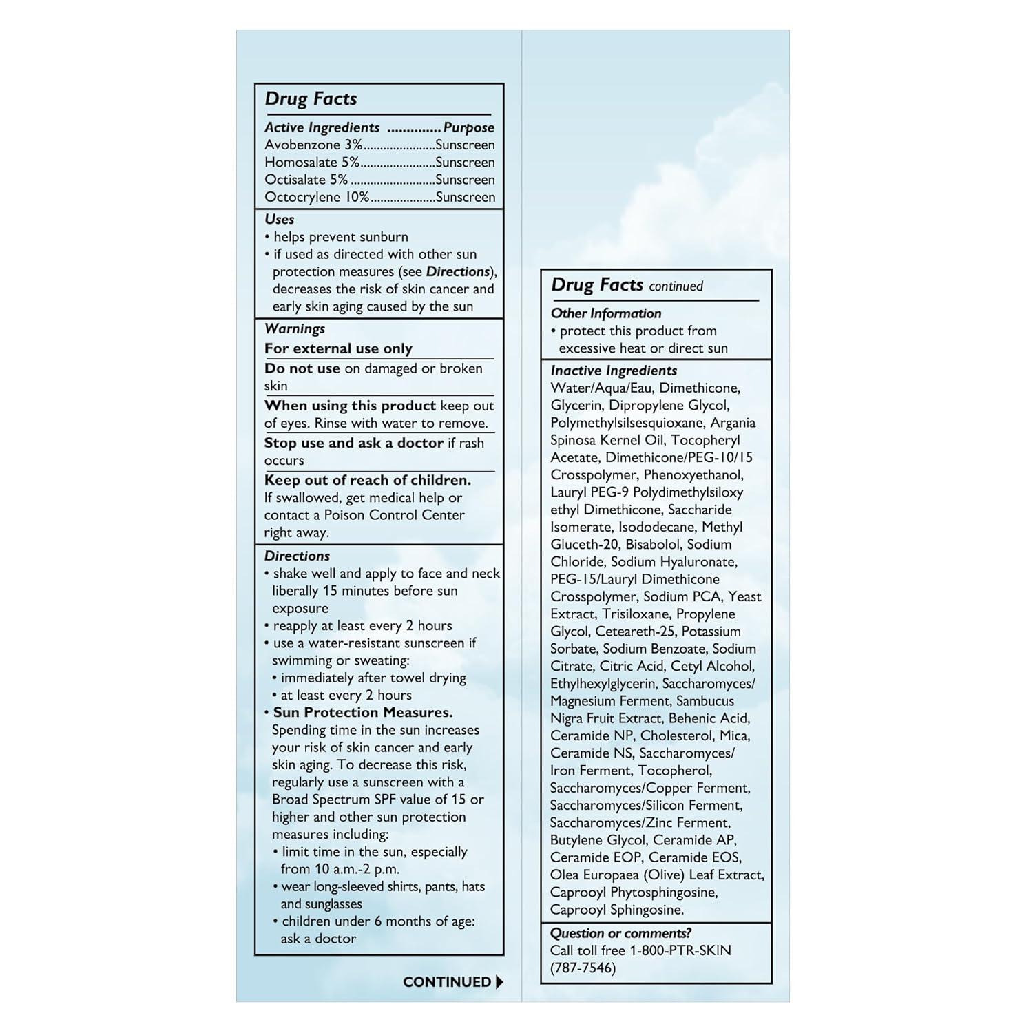 imagePeter Thomas Roth Water Drench Broad Spectrum SPF 45 Hyaluronic Cloud Moisturizer067 Fl Oz Pack of 1