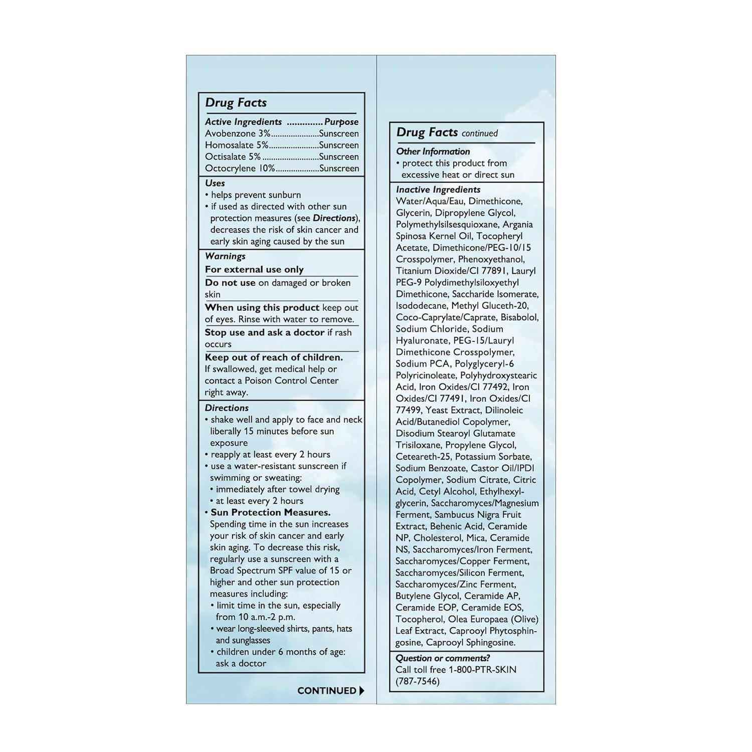 imagePeter Thomas Roth Water Drench Broad Spectrum SPF 45 Hyaluronic Cloud Sheer Tint Moisturizer067 Fl Oz Pack of 1