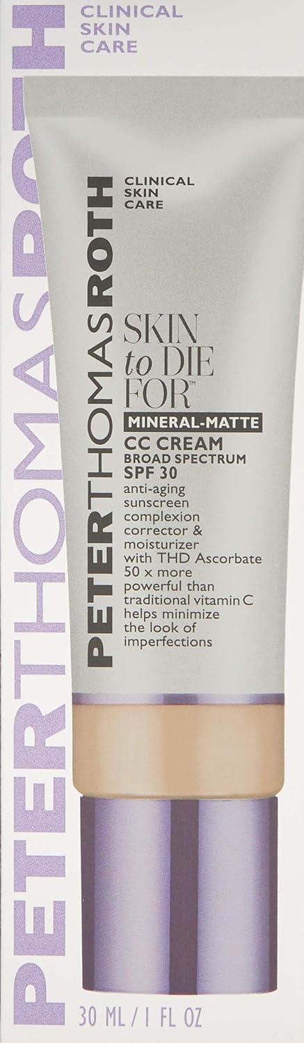 imagePeter Thomas Roth Skin To Die For CC Cream SPF 30 Light 1 Fl Oz
