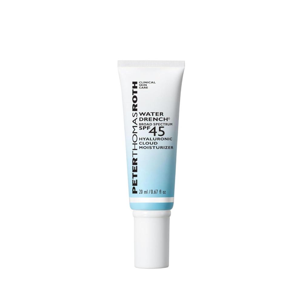 imagePeter Thomas Roth  Water Drench Broad Spectrum SPF 45 Hyaluronic Cloud Moisturizer067 Fl Oz Pack of 1