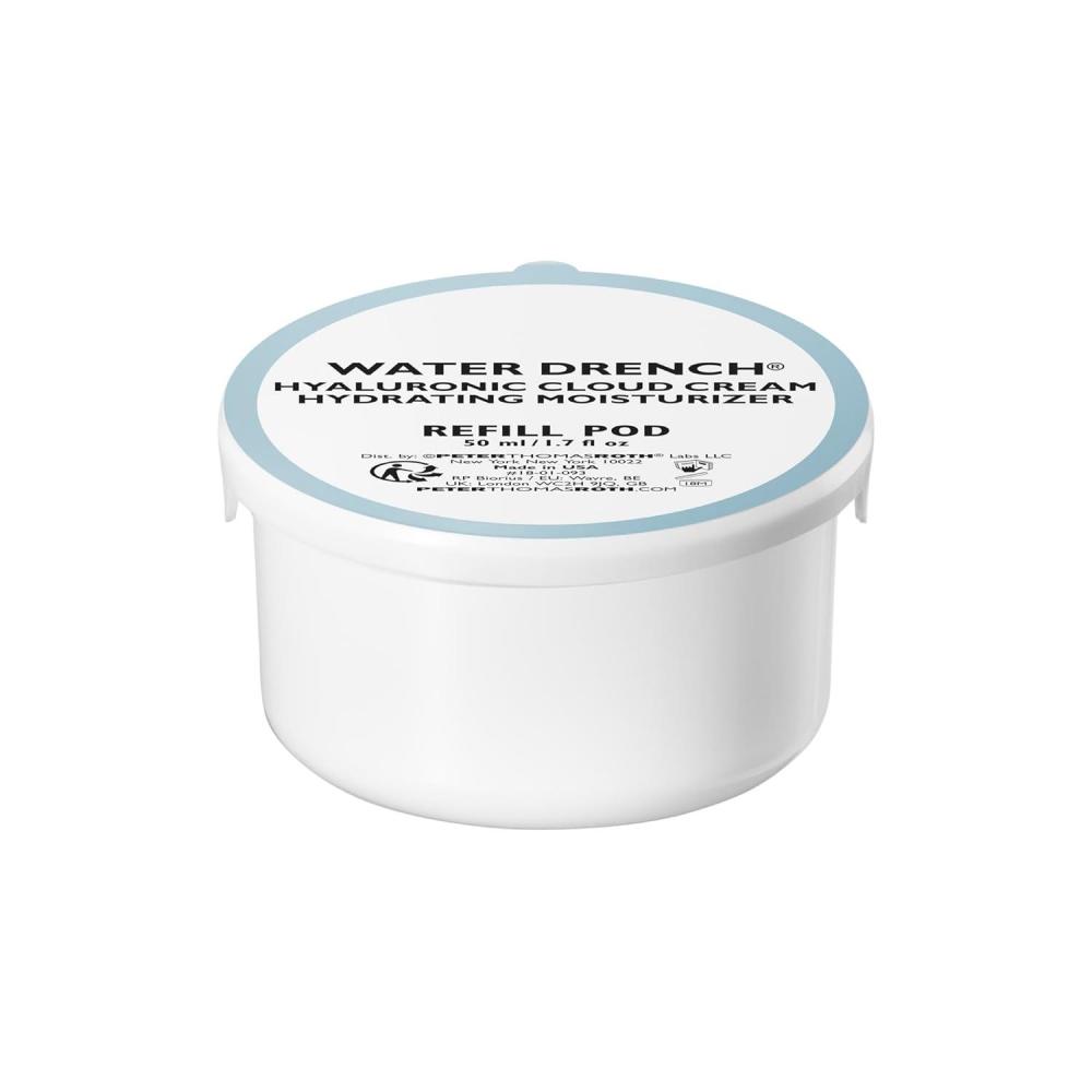 imagePeter Thomas Roth Water Drench Hyaluronic Cloud Cream Hydrating Moisturizer Refill Pod Hydrating Moisturizer for Face Up to 72 Hours of Hydration for YouthfulLooking Skin FragranceFree