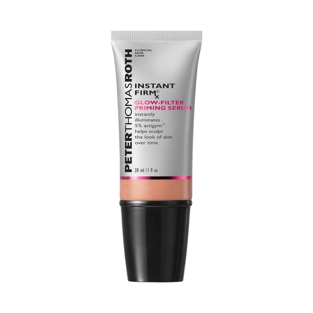imagePeter Thomas Roth Instant FIRMx GlowFilter Priming Serum Illuminating and Firming Serum Helps Sculpt the Look of Skin Over Time Blends Onto All Skin Tones