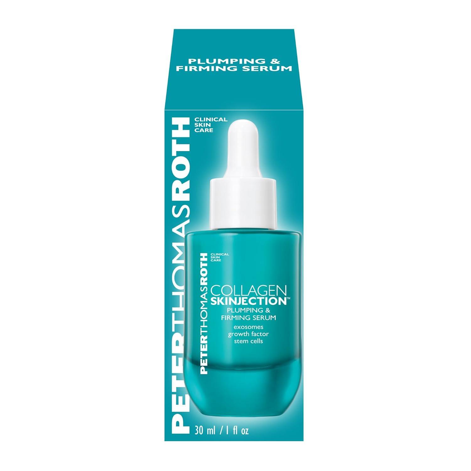 image:imagePeter Thomas Roth Collagen Skinjection Plumping amp Firming Serum Skin Barrier Serum Exosome Serum For Face Collagen Peptides Serum