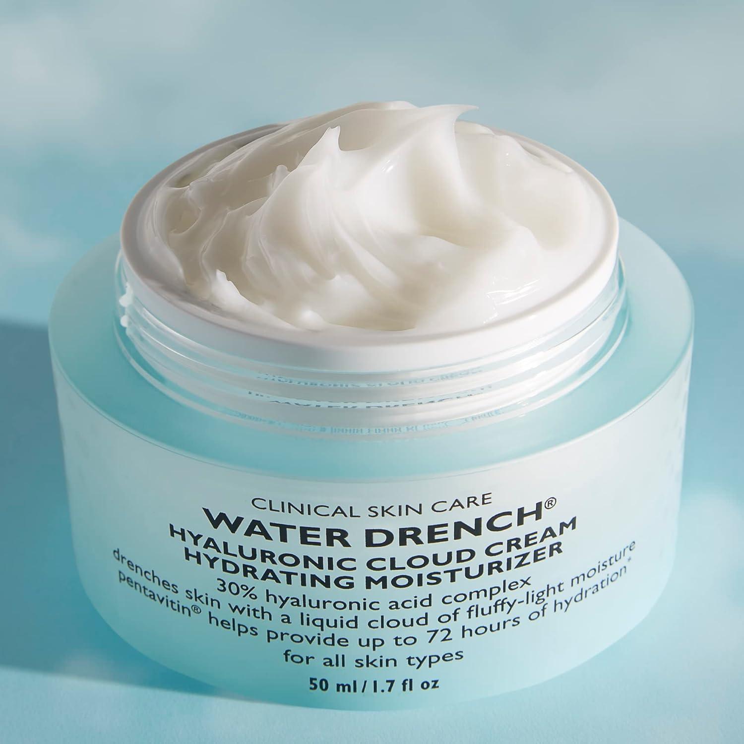 image:imagePeter Thomas Roth Water Drench Hyaluronic Cloud Cream Hydrating Moisturizer for Face Up to 72 Hours of Hydration for More YouthfulLooking Skin Fragrance Free169 Fl Oz Pack of 1