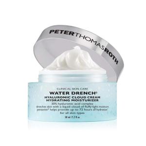 Peter Thomas Roth | Water Drench® Hyaluronic Cloud Cream | Hydrating Moisturizer for Face, Up to 72 Hours of Hydration for More Youthful-Looking Skin, Fragrance Free(1.69 Fl Oz (Pack of 1))